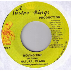 Natural Black / Shadowz Moving Time / No Politics USED VINYL 7INCH 45 RPM SINGLE
