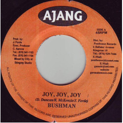 Bushman (3) / Madeleine (14) Joy, Joy, Joy / Most Girls USED VINYL 7INCH 45 RPM