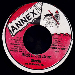 Sizzla Kick It On Dem USED VINYL 7INCH 45 RPM