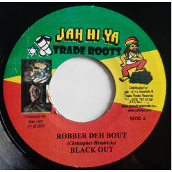 Blackout Ja / Ras Negus I Robber Deh Bout / Clean Hands USED VINYL 7INCH 45 RPM
