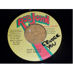 Reverend Badoo Stop Laugh USED VINYL 7INCH 45 RPM
