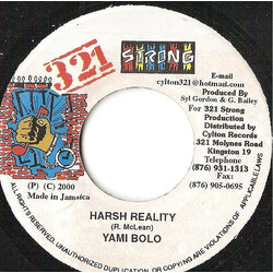 Yami Bolo Harsh Reality USED VINYL 7INCH 45 RPM