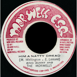 Bingy Bunny / The Morwells Him A Natty Dread USED VINYL 7INCH 45 RPM