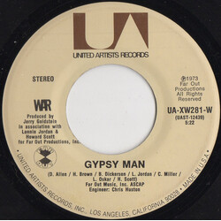 War Gypsy Man USED VINYL 7INCH 45 RPM STEREO