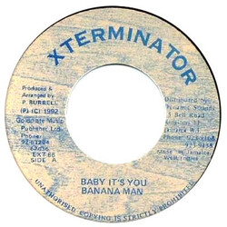 Banana Man Baby It's You USED VINYL 7INCH 45 RPM