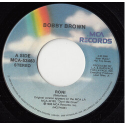 Bobby Brown Roni USED VINYL 7INCH SINGLE 45 RPM