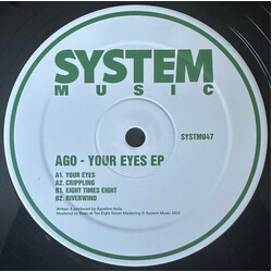 Ago (9) Your Eyes EP USED VINYL 12INCH 33 S RPM