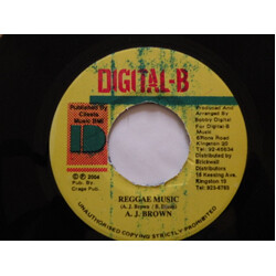 A. J. Brown / Rushel Reggae Music / Lost My ID USED VINYL 7INCH 45 RPM