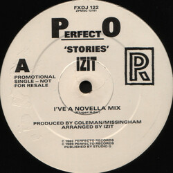 Izit Stories USED VINYL 12INCH PROMO