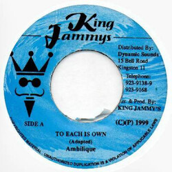 Ambelique / Firehouse Crew To Each His Own USED VINYL 7INCH 45 RPM SINGLE
