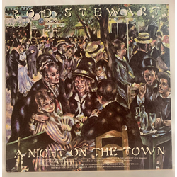 Rod Stewart A Night On The Town Vinyl LP USED