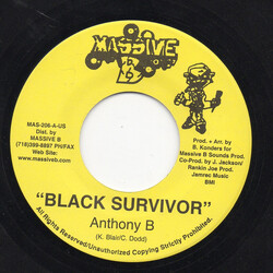 Anthony B / Chezidek Black Survivor / Holy Mount Zion USED VINYL 7INCH 45 RPM
