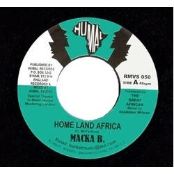 Macka B Homeland Africa / Smiling Face Riddim USED VINYL 7INCH 45 RPM