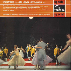 Johann Strauss Jr. / Wiener Symphoniker / Paul Walter Waltzes By Johann Strauss Jr. Vinyl LP USED