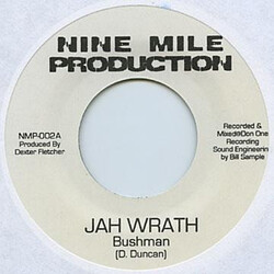Bushman (3) / Mr. Steel (2) jah wrath USED VINYL 7INCH 45 RPM SINGLE