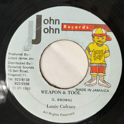 Louie Culture Weapon & Tool USED VINYL 7INCH 45 RPM