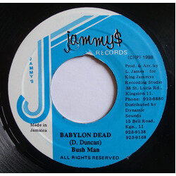 Bushman (3) Babylon Dead USED VINYL 7INCH 45 RPM SINGLE
