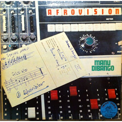 Manu Dibango Afrovision Vinyl LP USED