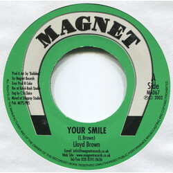 Lloyd Brown Your Smile USED VINYL 7INCH 45 RPM SINGLE
