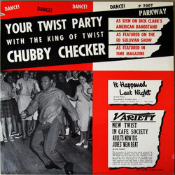 Chubby Checker Your Twist Party (With The King Of Twist) Vinyl LP USED