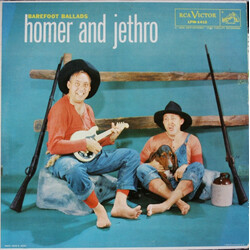 Homer And Jethro Barefoot Ballads Vinyl LP USED