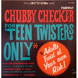 Chubby Checker For 'Teen Twisters Only Vinyl LP USED