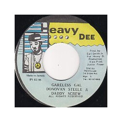 Donovan Steele / Daddy Screw Careless Gal USED VINYL 7INCH 45 RPM