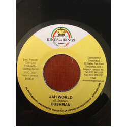 Bushman (3) / Black Lion (2) Jah World / Nah Bound USED VINYL 7INCH 45 RPM