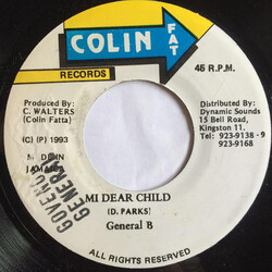 General B Mi Dear Child USED VINYL 7INCH 45 RPM