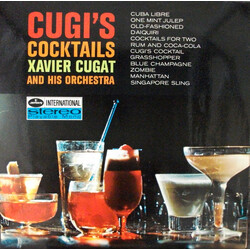 Xavier Cugat And His Orchestra Cugi's Cocktails Vinyl LP USED