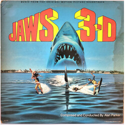 Alan Parker Jaws 3-D - Music From The Original Motion Picture Soundtrack Vinyl LP USED