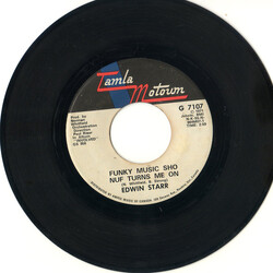 Edwin Starr Funky Music Sho Nuff Turns Me On / Cloud Nine USED VINYL 7INCH