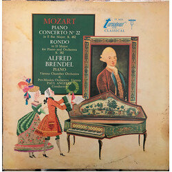 Wolfgang Amadeus Mozart / Alfred Brendel / Paul Angerer Piano Concerti Vinyl LP USED