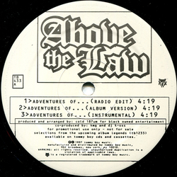 Above The Law Adventures Of... Vinyl 12" USED
