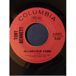 Tony Bennett MacArthur Park / Before We Say Goodbye USED VINYL 7INCH 45 RPM SINGLE MONO