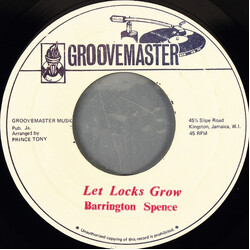 Barrington Spence Let Locks Grow / Natty Lock USED VINYL 7INCH 45 RPM