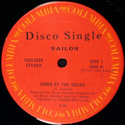 Sailor Down By The Docks USED VINYL 12INCH 33 S RPM