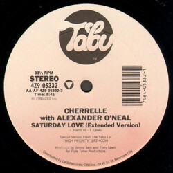 Cherrelle / Alexander O'Neal Saturday Love USED VINYL 12INCH 33 S RPM STEREO