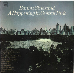 Barbra Streisand A Happening In Central Park Vinyl LP USED