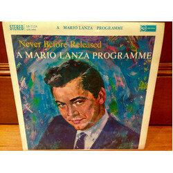 Mario Lanza A Mario Lanza Programme Vinyl LP USED