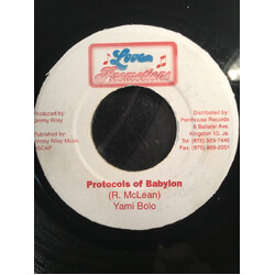 Yami Bolo Protocols Of Babylon USED VINYL 7INCH 45 RPM