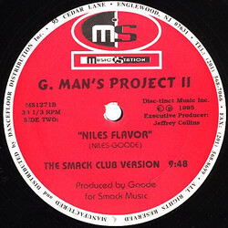 G. Man Nile's Flavor USED VINYL 12INCH 33 S RPM