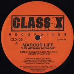 Marcus Life Life Will Make You Dance USED VINYL 12INCH 33 S RPM