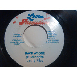 Jimmy Riley Back At One USED VINYL 7INCH 45 RPM SINGLE
