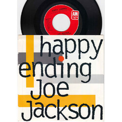 Joe Jackson / Elaine Caswell Happy Ending USED VINYL 7INCH 45 RPM SINGLE STYRENE STEREO