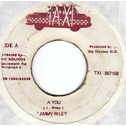 Jimmy Riley A You USED VINYL 7INCH 45 RPM