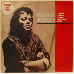 Michael Jackson I Just Can't Stop Loving You USED VINYL 12INCH 45 RPM