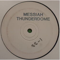 Messiah Thunderdome USED VINYL 12INCH PROMO WHITE LABEL