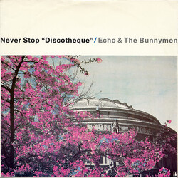 Echo & The Bunnymen Never Stop "Discotheque" USED VINYL 12INCH SINGLE 45 RPM