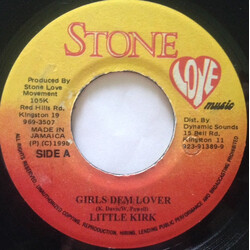Little Kirk Girls Dem Lover USED VINYL 7INCH 45 RPM